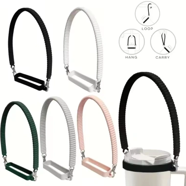Tay cầm chai nước silicone mềm bền - Sling Carrier cho chai 8-40oz, giá ưu đãi 39.380₫ 4 Tay cầm chai nước silicone mềm bền - Sling Carrier cho chai 8-40oz, giá ưu đãi 39.380₫ 4