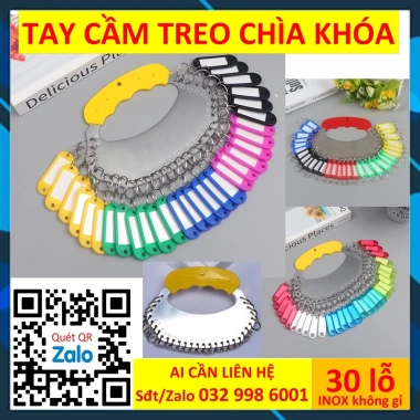 Tay cầm Móc chìa khóa 28 lỗ Magic1 - Thẻ key tag, đánh dấu vali, giá 100.000đ 3