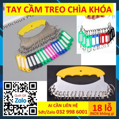 Tay cầm Móc chìa khóa 28 lỗ Magic1 - Thẻ key tag, đánh dấu vali, giá 100.000đ 4