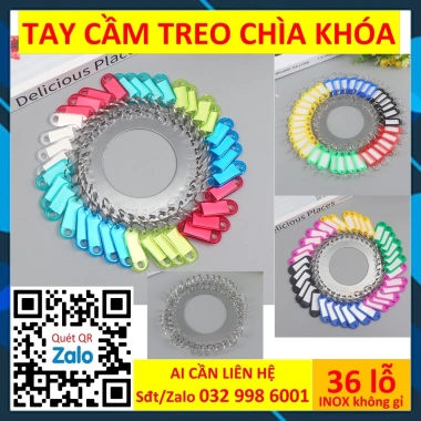 Tay cầm Móc chìa khóa 28 lỗ Magic1 - Thẻ key tag, đánh dấu vali, giá 100.000đ 5