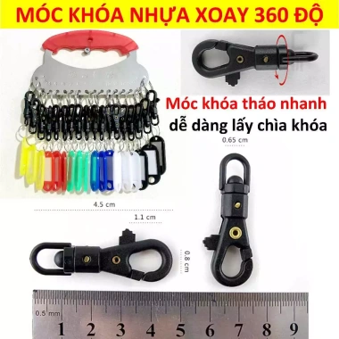 Tay cầm Móc chìa khóa 28 lỗ Magic1 - Thẻ key tag, đánh dấu vali, giá 100.000đ 6