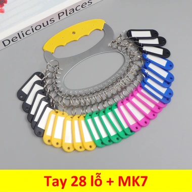 Tay cầm Móc chìa khóa 28 lỗ Magic1 - Thẻ key tag, đánh dấu vali, giá 100.000đ 9