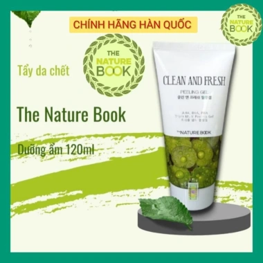 Tẩy da chết dưỡng ẩm The Nature Book Hàn Quốc 120ml - Dịu nhẹ, giảm thâm, giá 220.000đ