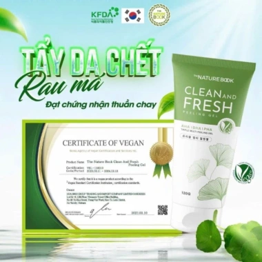 Tẩy da chết dưỡng ẩm The Nature Book Hàn Quốc 120ml - Dịu nhẹ, giảm thâm, giá 220.000đ