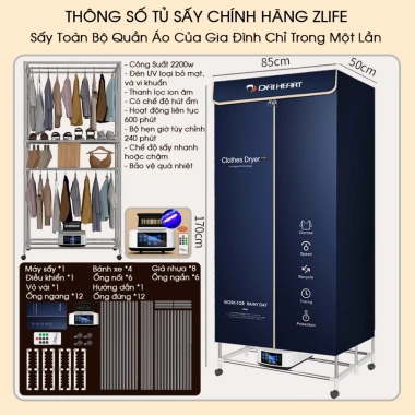 TBH 6 Năm Điện Tử Online - Tủ Sấy Gấp Gọn Chỉ 2,8 Triệu, Tiết Kiệm Không Gian