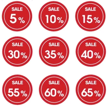 Tem dán giảm giá SALE OFF - Giá chỉ 4.500 VND, dán nhanh, bám chắc, tiết kiệm cho mọi sản phẩm 1 Tem dán giảm giá SALE OFF - Giá chỉ 4.500 VND, dán nhanh, bám chắc, tiết kiệm cho mọi sản phẩm 1