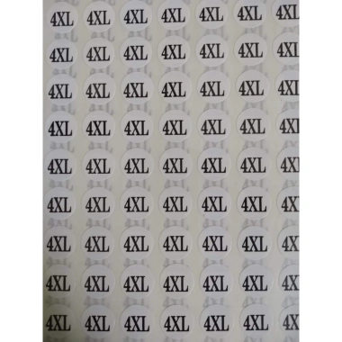 Tem dán size áo lót 34-40, 140 tem tờ - Đánh dấu chuẩn nhanh, giá chỉ 1.950đ 5