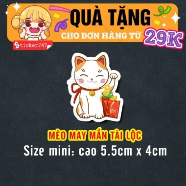 Tem Tết Bính Ngọ 2.026 Hình Con Ngựa Decal Nhãn Dán Chống Nước Hũ PET, Hộp 24.500 VND