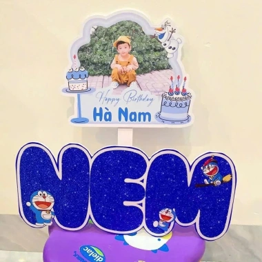 Tên để bàn trang trí sinh nhật - Thiết kế sang trọng, giá ưu đãi 25.000₫ 5