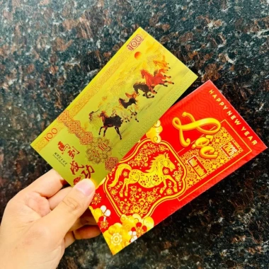 Tết 2.026 Flash Sale 50% Tiền Con Ngựa Plastic Mạ Vàng Lì Xì - Giá 4.240đ Rẻ Bất Ngờ 5
