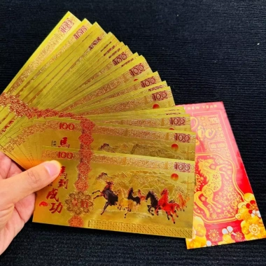Tết 2.026 Flash Sale 50% Tiền Con Ngựa Plastic Mạ Vàng Lì Xì - Giá 4.240đ Rẻ Bất Ngờ 6