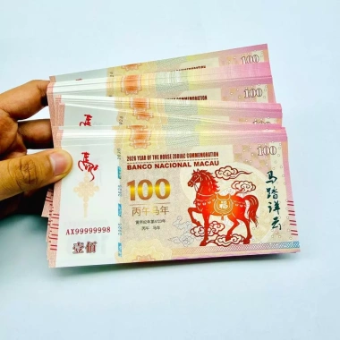 Tết 2.026 Rẻ Flash Sale 50% Tiền Hình Con Ngựa 100 MaCao Seri Năm Sinh 34.980₫