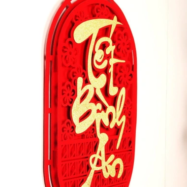 Tết Bính Ngọ 2.026 - Liễn treo trang trí cửa, dây decor may mắn chữ chúc phúc, giá chỉ 29.000₫