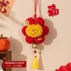 Tết Giáp Ngọ 2.026 Dây Treo Ngựa Con Nhung Cao Cấp - Trang Trí Cửa Ra Vào và Phòng Khách May Mắn Tài Lộc 9