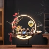 Thác Khói Trầm Hương Đèn LED Tứ Tiểu Tứ Không - Phòng Khách, Bàn Làm Việc, Quà Tân Gia 650k 4