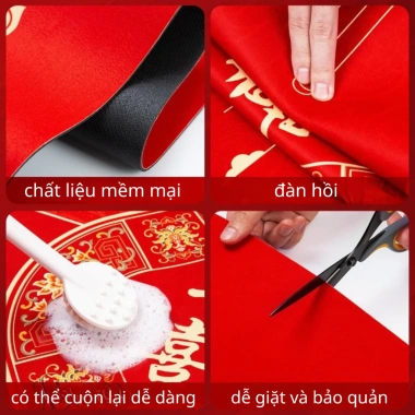 Thảm Chân 5D Họa Tiết Ngựa May Mắn 2.026 Size 40x60 - Thảm Chùi Chân và Lót Sàn Giá ưu đãi 54.500đ 3