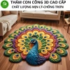 Thảm Con 3D Cao Cấp Thiết Kế Hiện Đại - Chất Liệu Mịn Lỳ, Chống Trơn Trượt, Giá Ưu Đãi 64.200₫ (2 Kích Cỡ)