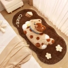 Thảm Dài Trải Sàn Len Lông Cừu 3D Mèo Cún - Mềm Mại, Thấm Hút, Chống Trượt - 62.000đ 10