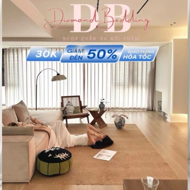 Thảm Dệt Basic Màu Trơn Đơn Giản Dễ Phối Trang Trí Phòng Khách, Nhà Cửa Giá 750.000 VND