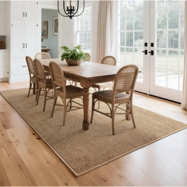Thảm Dệt Basic Màu Trơn Đơn Giản Dễ Phối Trang Trí Phòng Khách, Nhà Cửa Giá 750.000 VND