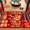 Thảm đỏ Tết Nguyên Đán 2.026 Pony hoạt hình, chống trượt, trang trí, giá 76.356₫ 5