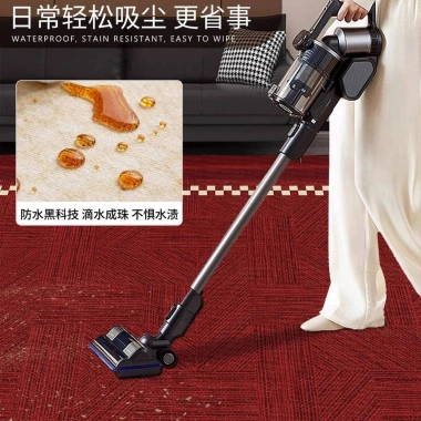 Thảm khách đỏ không trượt - Sofa lễ hội, đầu giường, dễ chăm sóc, giảm giá 23%