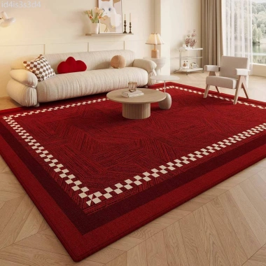Thảm khách đỏ không trượt - Sofa lễ hội, đầu giường, dễ chăm sóc, giảm giá 23% 9 Thảm khách đỏ không trượt - Sofa lễ hội, đầu giường, dễ chăm sóc, giảm giá 23% 9