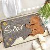 Thảm Lau Chân Lông Cừu Họa Tiết Thú Dễ Thương - Chống Trơn Trượt, Thấm Hút Tốt - Elegance TH66 69.000 VND 8