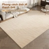 Thảm lông nhập khẩu 2x3m - Cỡ lớn, mềm mịn, chống trượt, decor phòng, giá 1,4tr