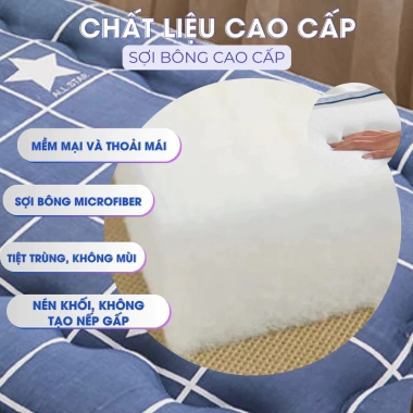Thảm Mùa Hè Đa Năng, Nệm Ngủ Trưa Văn Phòng Gấp Gọn Loại 1 - Giá chỉ 82.950 VND 5