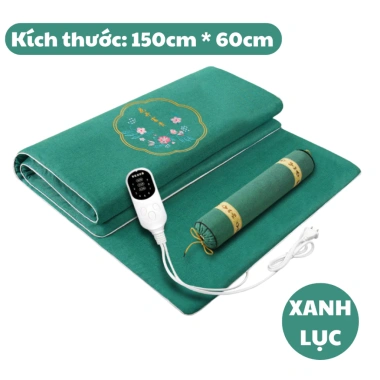 Thảm Ngải Cứu Điện 10 Cấp Độ Chườm Cóng Bằng, Loại Bỏ Hàn Khí, Giảm Đau Mỏi, Ngủ Ngon - Giá 600.000đ