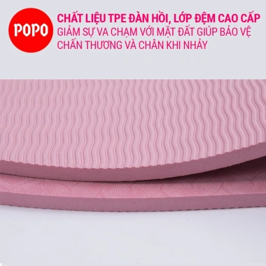 Thảm nhảy dây POPO YGW43 tại nhà - Chống sốc, lớp đệm, không trượt, giá 260.000₫ 5