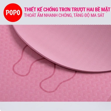 Thảm nhảy dây POPO YGW43 tại nhà - Chống sốc, lớp đệm, không trượt, giá 260.000₫ 6