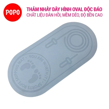 Thảm nhảy dây POPO YGW43 tại nhà - Chống sốc, lớp đệm, không trượt, giá 260.000₫ 10