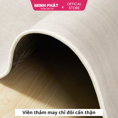 Thảm nỉ lì Bali Bắc Âu cổ điển mềm mịn 1.6x2.3 & 2x3 - Giá ưu đãi 190.000 VND 4 Thảm nỉ lì Bali Bắc Âu cổ điển mềm mịn 1.6x2.3 & 2x3 - Giá ưu đãi 190.000 VND 4