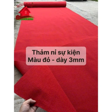 Thảm Nỉ Sự Kiện Màu Kem 6m2 Combo Khổ Rộng 2m - Bền Đẹp, Trải Sân Khấu, Rạp Cưới, Văn Phòng, Giá chỉ 150.000 VND 5 Thảm Nỉ Sự Kiện Màu Kem 6m2 Combo Khổ Rộng 2m - Bền Đẹp, Trải Sân Khấu, Rạp Cưới, Văn Phòng, Giá chỉ 150.000 VND 5