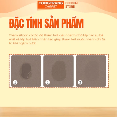 Thảm Silicon Chống Trượt HOMIES Cao Cấp - 3D Tết Bính Ngọ 2.026, Nhiều Kích Thước, Giá 45.000 VND