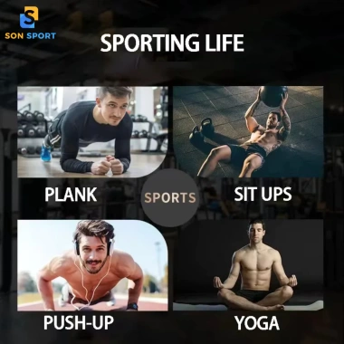Thảm tập Gym 20mm Siêu Dày NBR Cao Cấp - Chống Trượt, Chống Nước, Bảo Hành 8