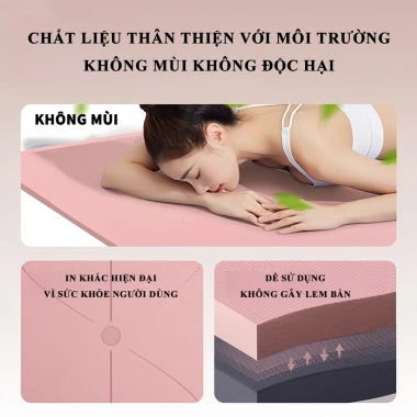 Thảm Tập Gym KEEP TPE Lớn Chống Trượt, Mềm Dày, Dành cho Người Mới Bắt Đầu - 239.000đ
