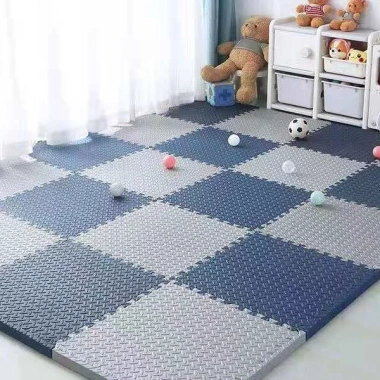 Thảm tập gym không trơn trượt, giảm tiếng ồn, 60x60x1cm, Freeship - Chỉ 13.000₫