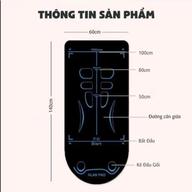 Thảm Tập Yoga Chống Trượt Cho Con Lăn Tập Bụng Kèm Hướng Dẫn Tập Cơ Bụng Giá 83.000₫