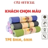Thảm TPE 2 lớp 6mm-8mm Cao cấp Chống Trượt - Yoga và Gym Giá 59,000₫