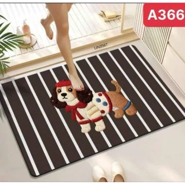 Thảm trải sàn Bali 5D châu Âu vintage ngộ nghĩnh - Phòng khách cổ điển, decor nhà cửa, giá chỉ 119.000đ 7