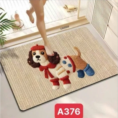 Thảm trải sàn Bali 5D châu Âu vintage ngộ nghĩnh - Phòng khách cổ điển, decor nhà cửa, giá chỉ 119.000đ 10