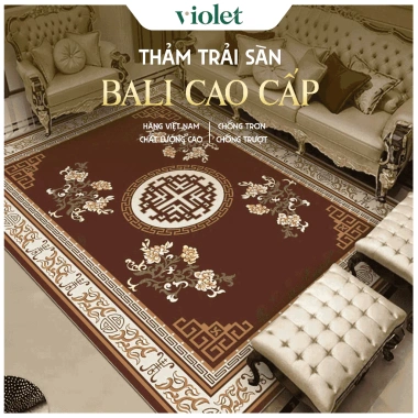 Thảm Trải Sàn Cao Cấp Violet Bali – Đa Họa Tiết, Chống Trượt, Đa Kích Thước 10 Thảm Trải Sàn Cao Cấp Violet Bali – Đa Họa Tiết, Chống Trượt, Đa Kích Thước 10