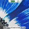 Thảm trải sàn in hoa 6D Bali mềm mịn, thấm hút nhanh, chống trượt – Giá 39.900đ 4