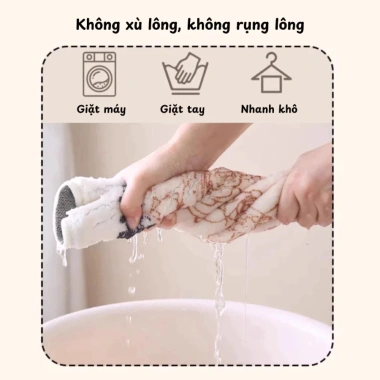Thảm Trải Sàn Lông Cừu Mềm Mại Chống Trơn Trượt – Thảm Dài Phòng Khách & Phòng Ngũ Hoạt Hình Giá Ưu Đãi 63.700đ