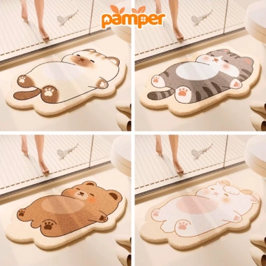 Thảm Trải Sàn Phòng Ngủ PAMPER - Siêu Mịn, Chống Trượt, Thấm Hút Lông Cừu 59.900₫