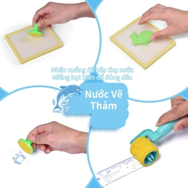 Thảm Vẽ Tranh Nước Tô Màu Ma Thuật Tự Xóa và Đồ Chơi Sáng Tạo Dễ Thương cho Bé 7 Thảm Vẽ Tranh Nước Tô Màu Ma Thuật Tự Xóa và Đồ Chơi Sáng Tạo Dễ Thương cho Bé 7