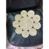 Thảm vỏ ngô đan tay 25-30cm decor treo tường, lót bình hoa, giá ưu đãi 45.000₫ 7
